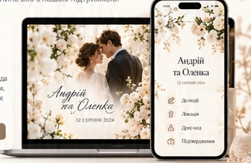 Запрошення на різних пристроях
